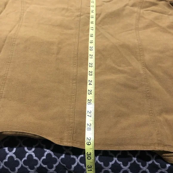 Territory Ahead Blazer Jacket Mens Medium Silk Blend 3 Button Brown X34